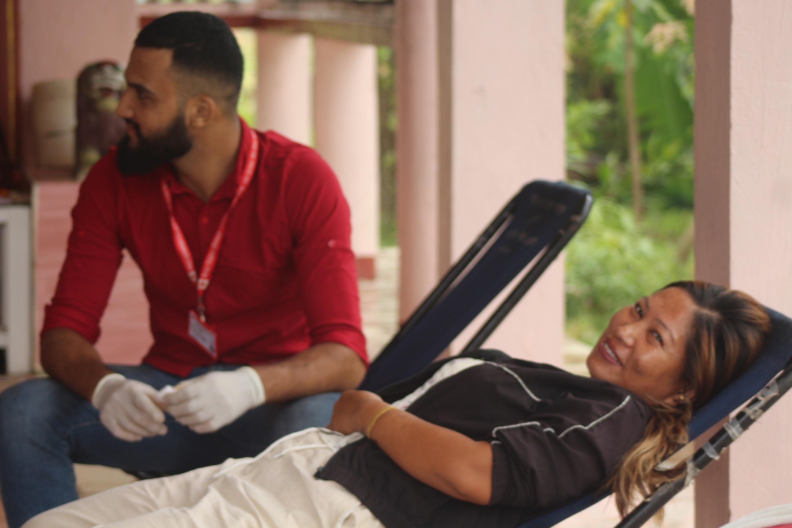 कञ्चनमा रक्तदान, ४३ जनाद्वारा रक्तदान